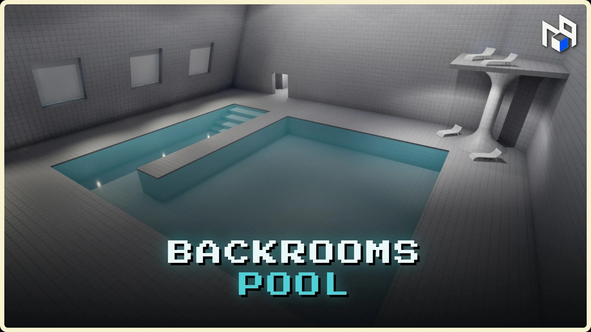 Backrooms Poolrooms: Pool Complex and Flooded Tile Halls