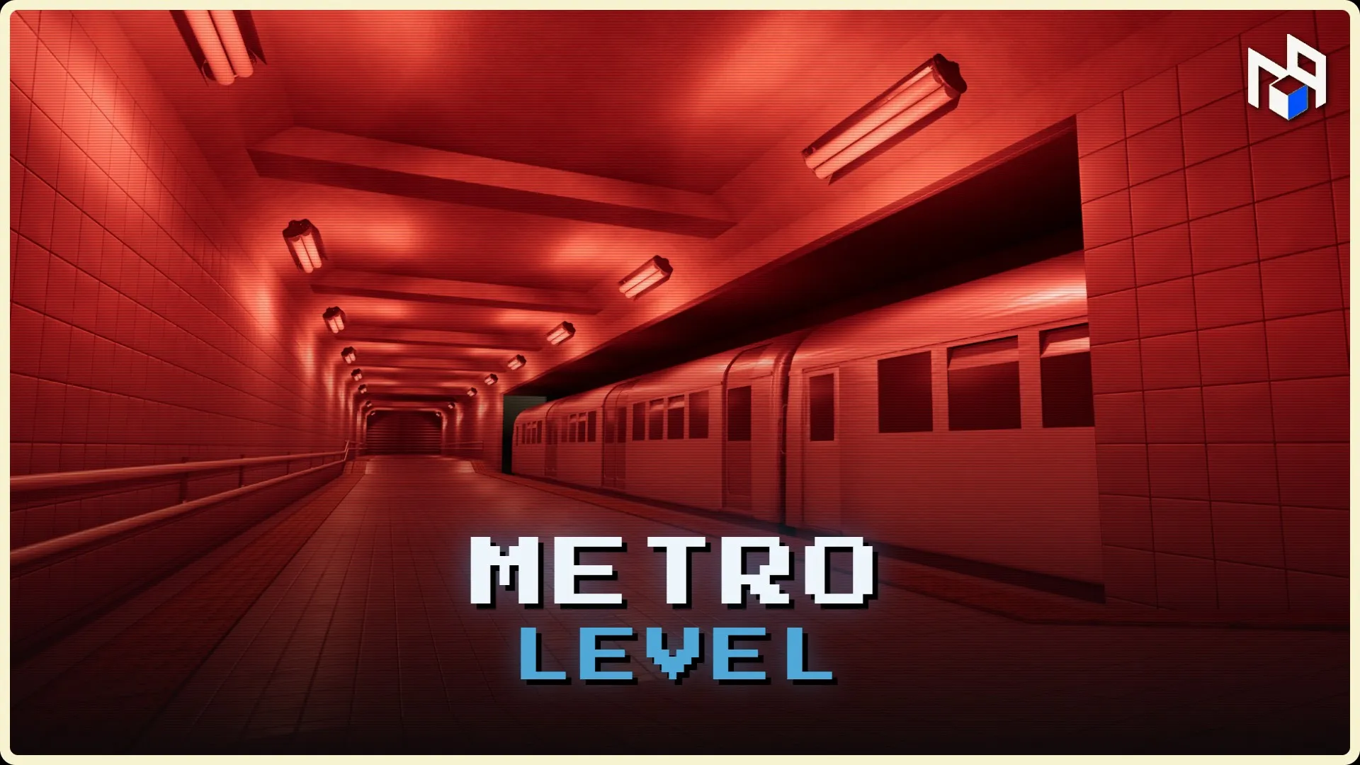 Metro Level: Underground Station, Platform and Corridors