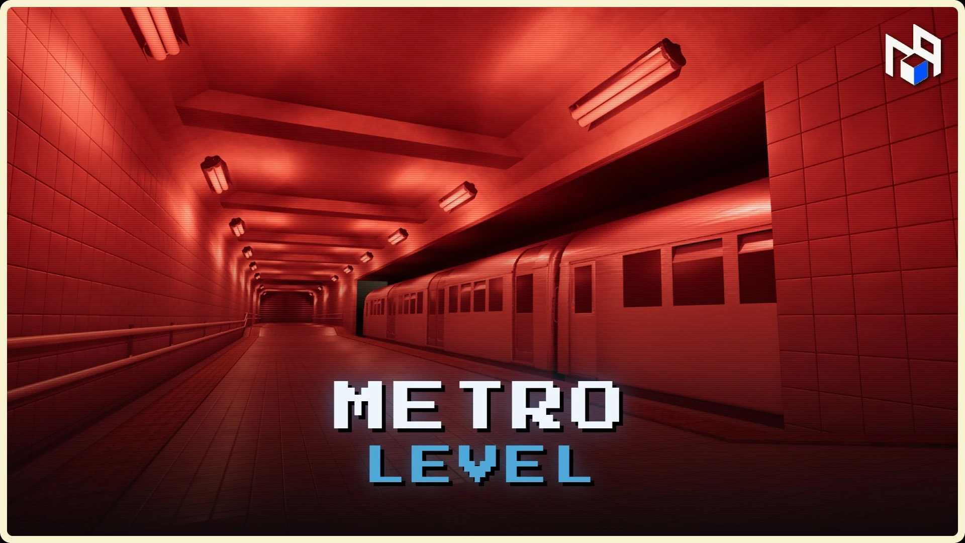 Metro Level: Underground Station, Platform and Corridors